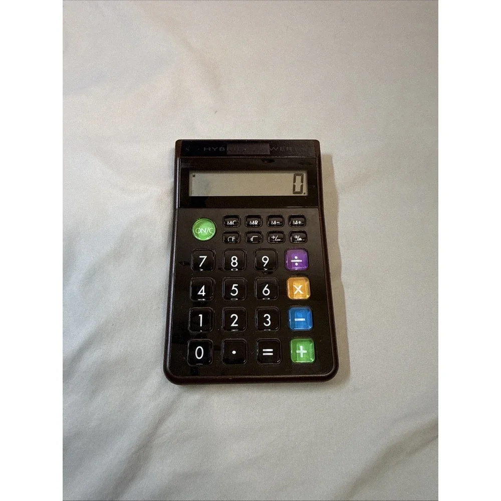 Datexx Hybrid Desktop Calculator DD-612 – Fully Functional